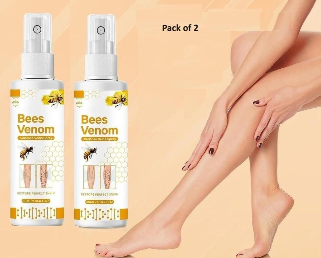 🐝 RECLAIM YOUR CONFIDENCE: Bee Venom & Vitamin K2 Spider Veins Treatment
