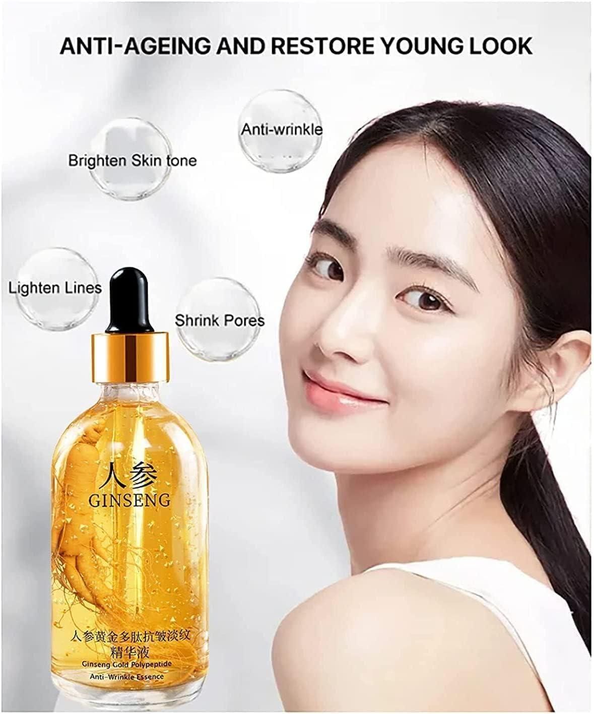 🌟 24K Ginseng Gold Polypeptide Anti-Ageing Serum