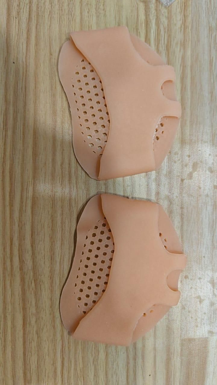 Silicone Honeycomb Shoes Pad Gel Insoles Breathable