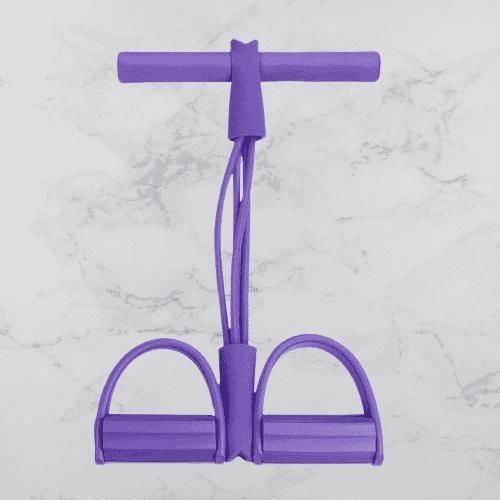 💪 THE ULTIMATE SCULPTOR: 4-Tube Yoga Pedal Puller Resistance Band