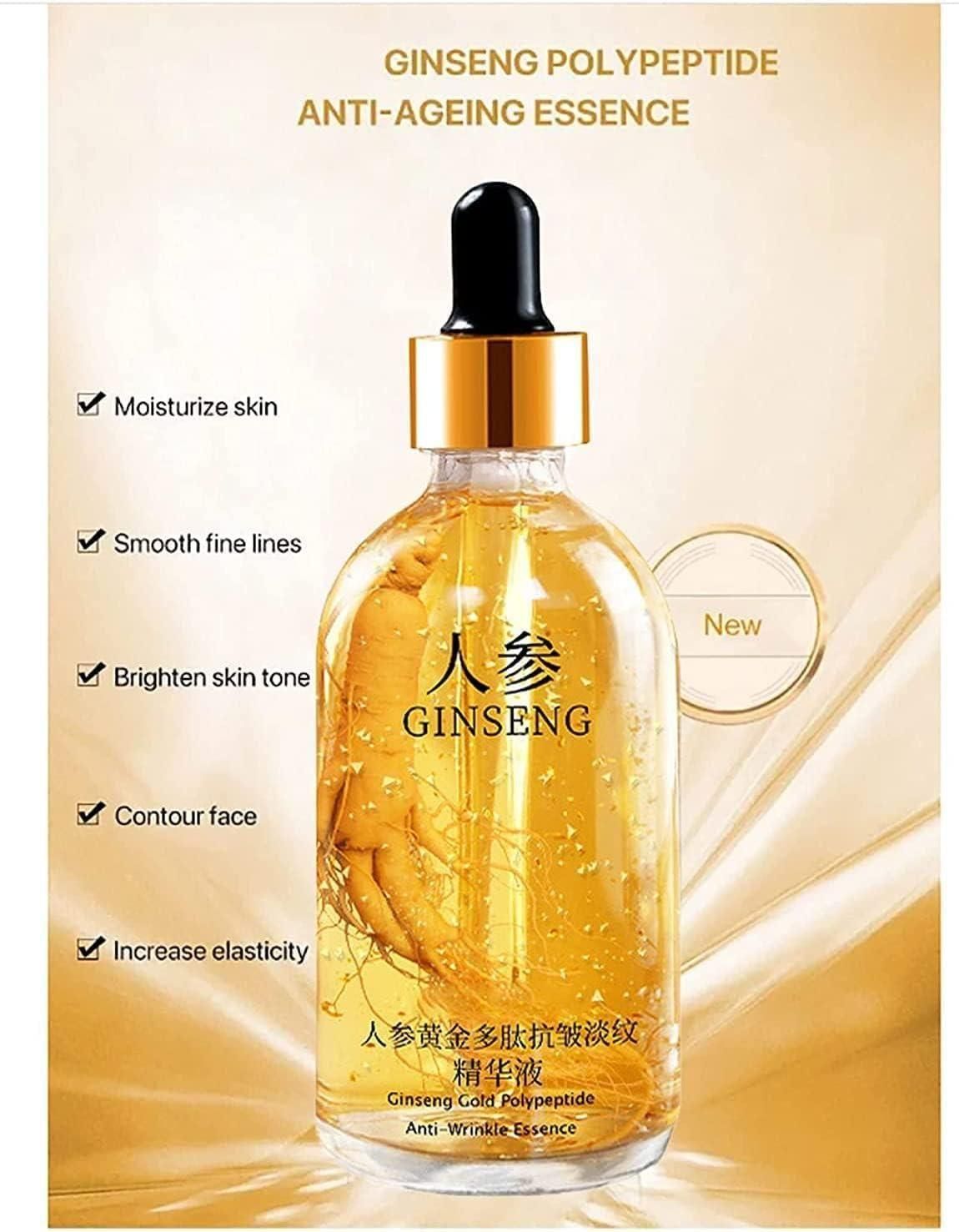🌟 24K Ginseng Gold Polypeptide Anti-Ageing Serum