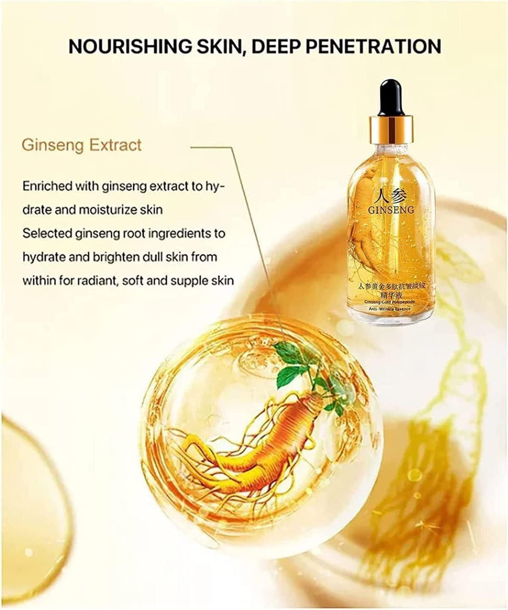 🌟 24K Ginseng Gold Polypeptide Anti-Ageing Serum