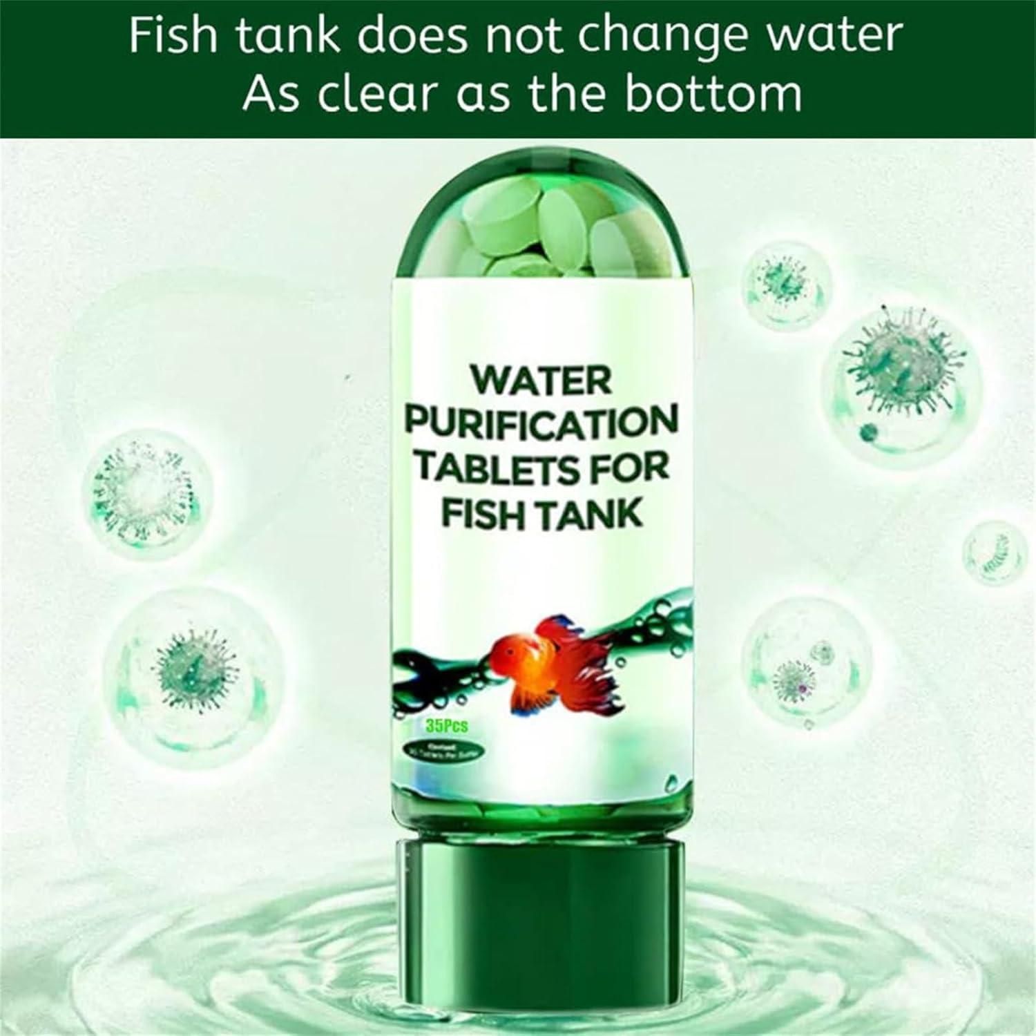 💎 CRYSTAL CLEAR AQUATIC CARE: Advanced Water Purification Tablets