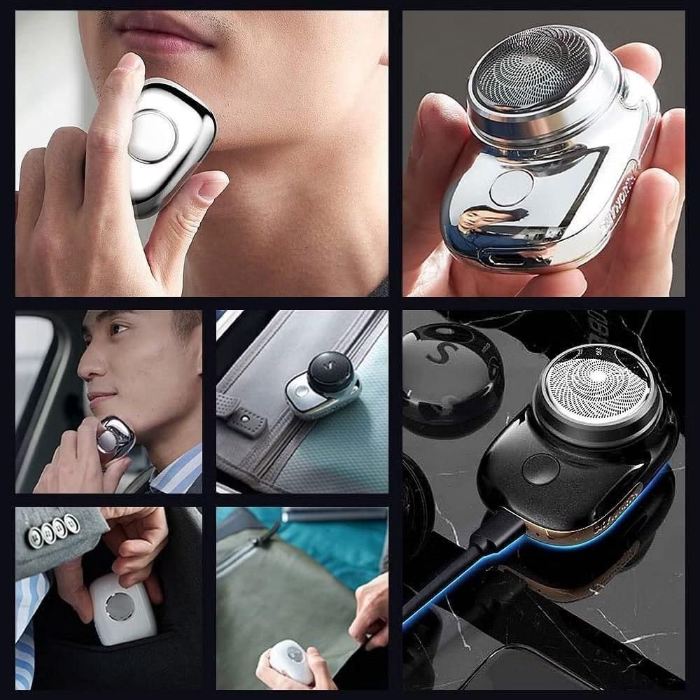 Mini Electric Shaver – Effortless Grooming on the Go!