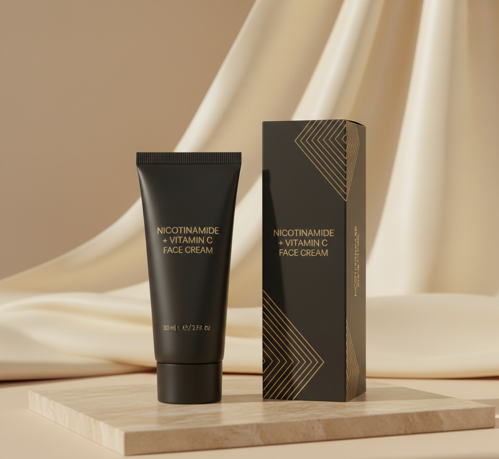 GlowRadiance™ Duo – Nicotinamide & Vitamin C Daily Face Cream (Pack of 2)