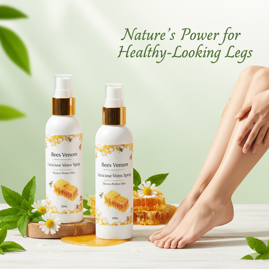 🐝 RECLAIM YOUR CONFIDENCE: Bee Venom & Vitamin K2 Spider Veins Treatment