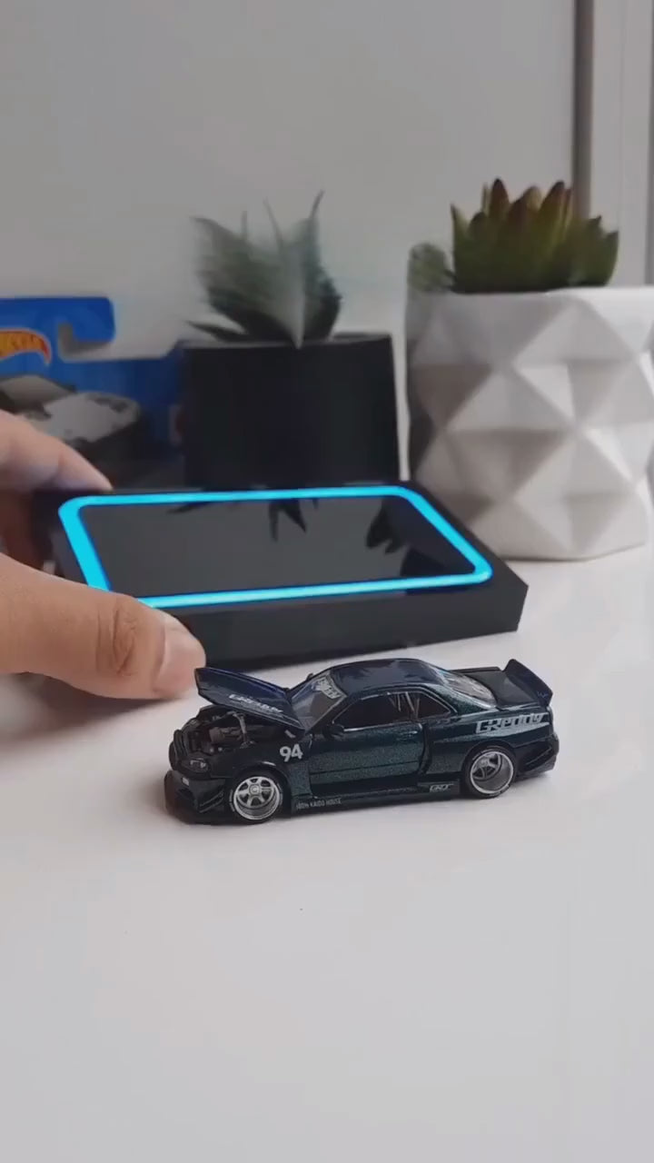 LucentDrive™ Elite LED Display Base – Architectural Ambient Lighting for Diecast Collectors